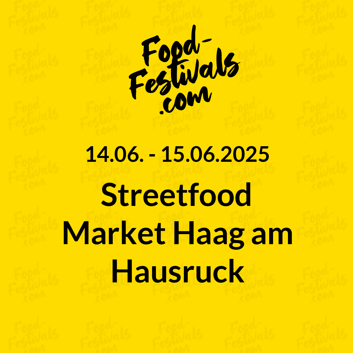 Streetfood Market Haag am Hausruck