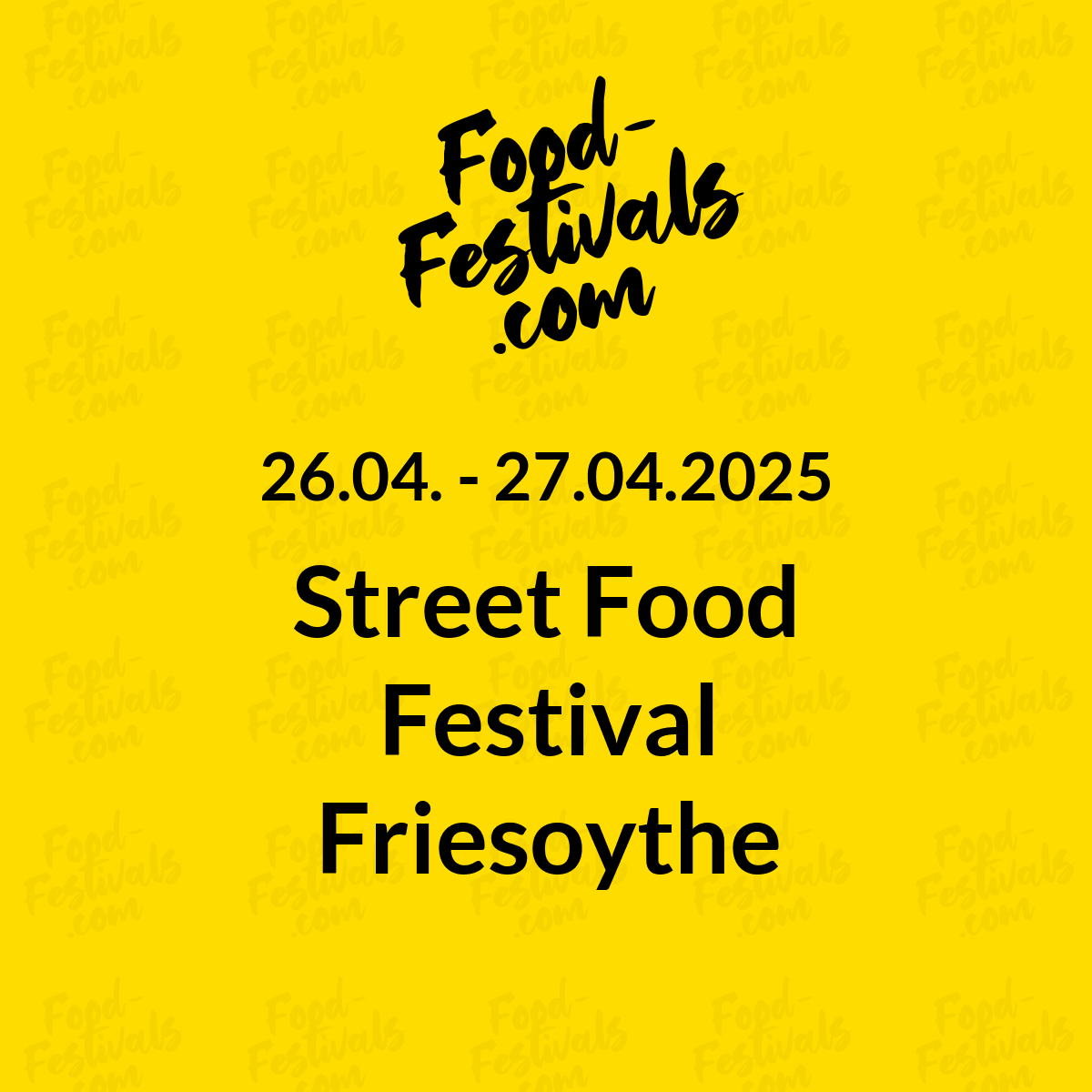 Street Food Festival Friesoythe