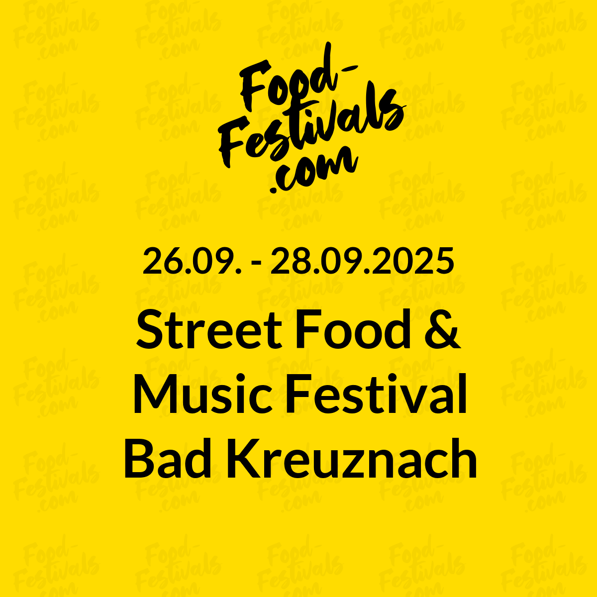 Street Food & Music Festival Bad Kreuznach
