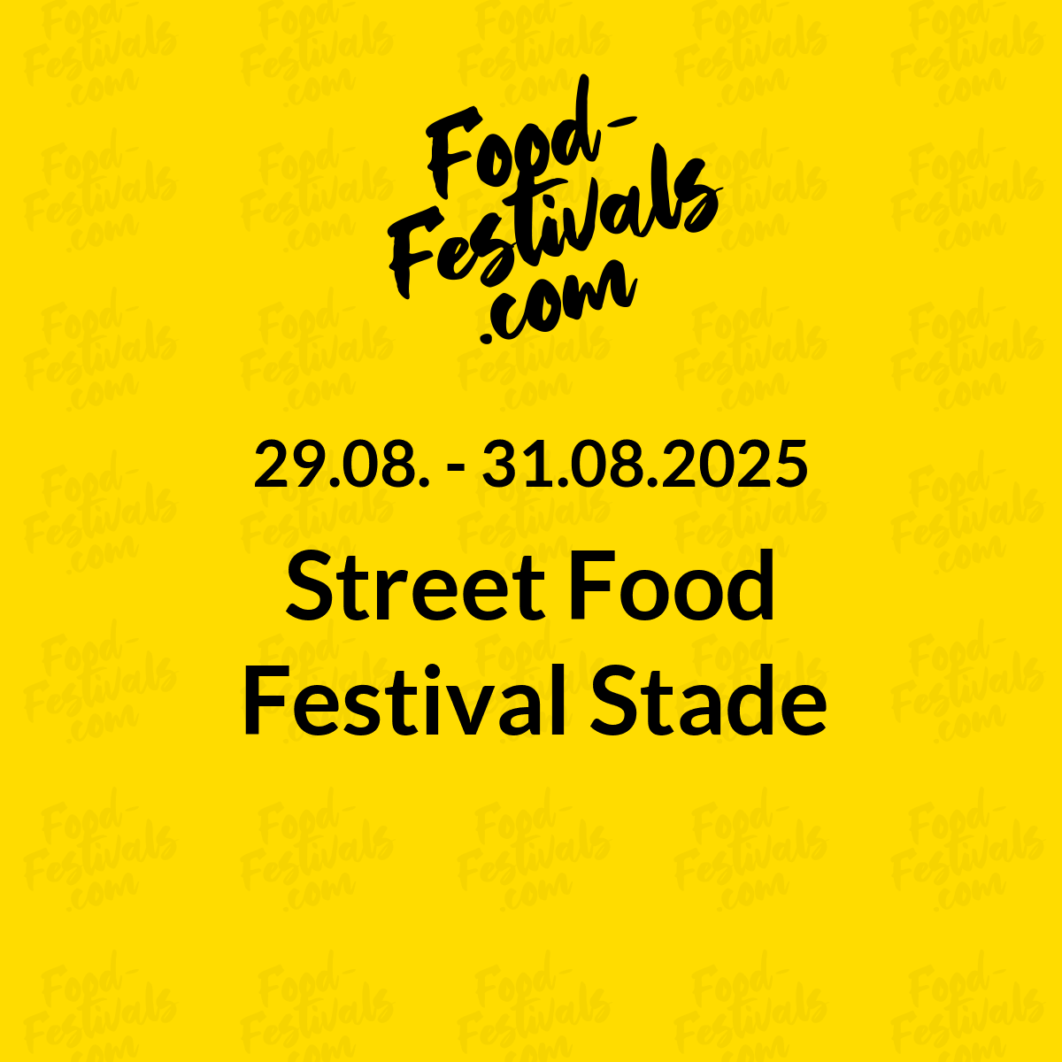 Street Food Festival Stade