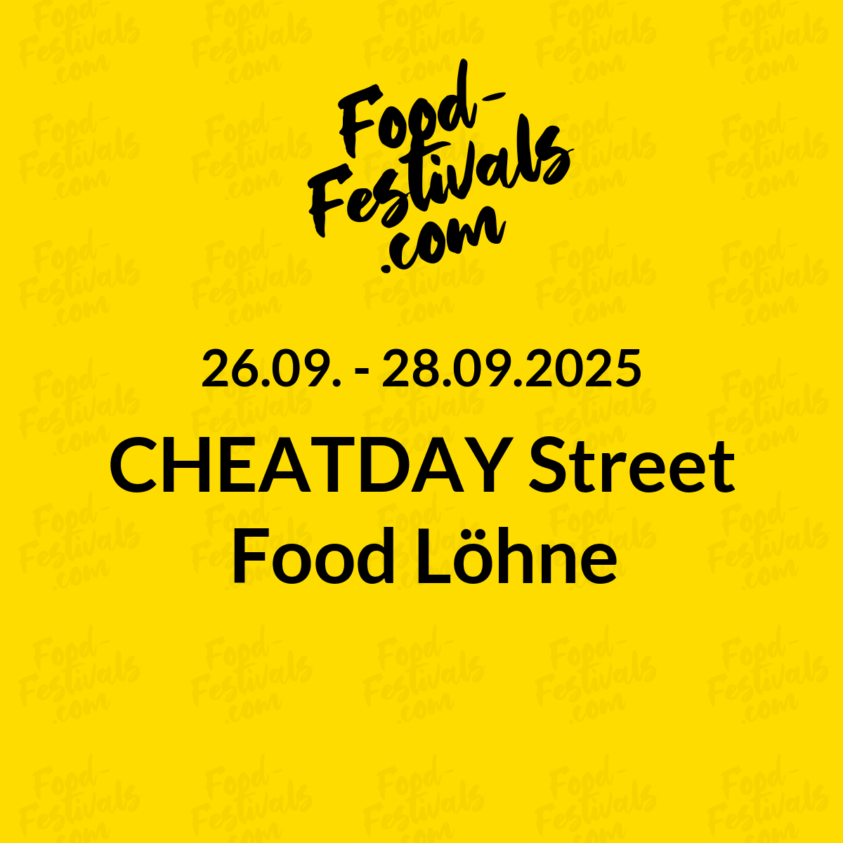 CHEATDAY Street Food Löhne