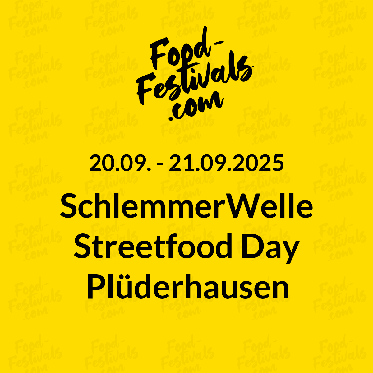 SchlemmerWelle Streetfood Day Plüderhausen