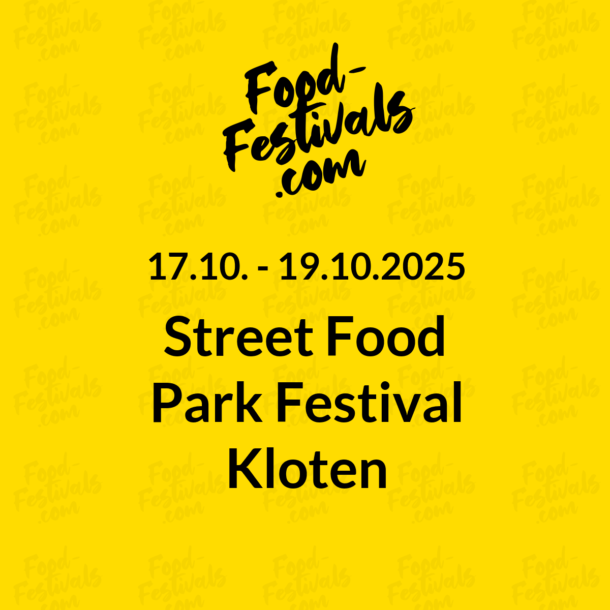 Street Food Park Festival Kloten