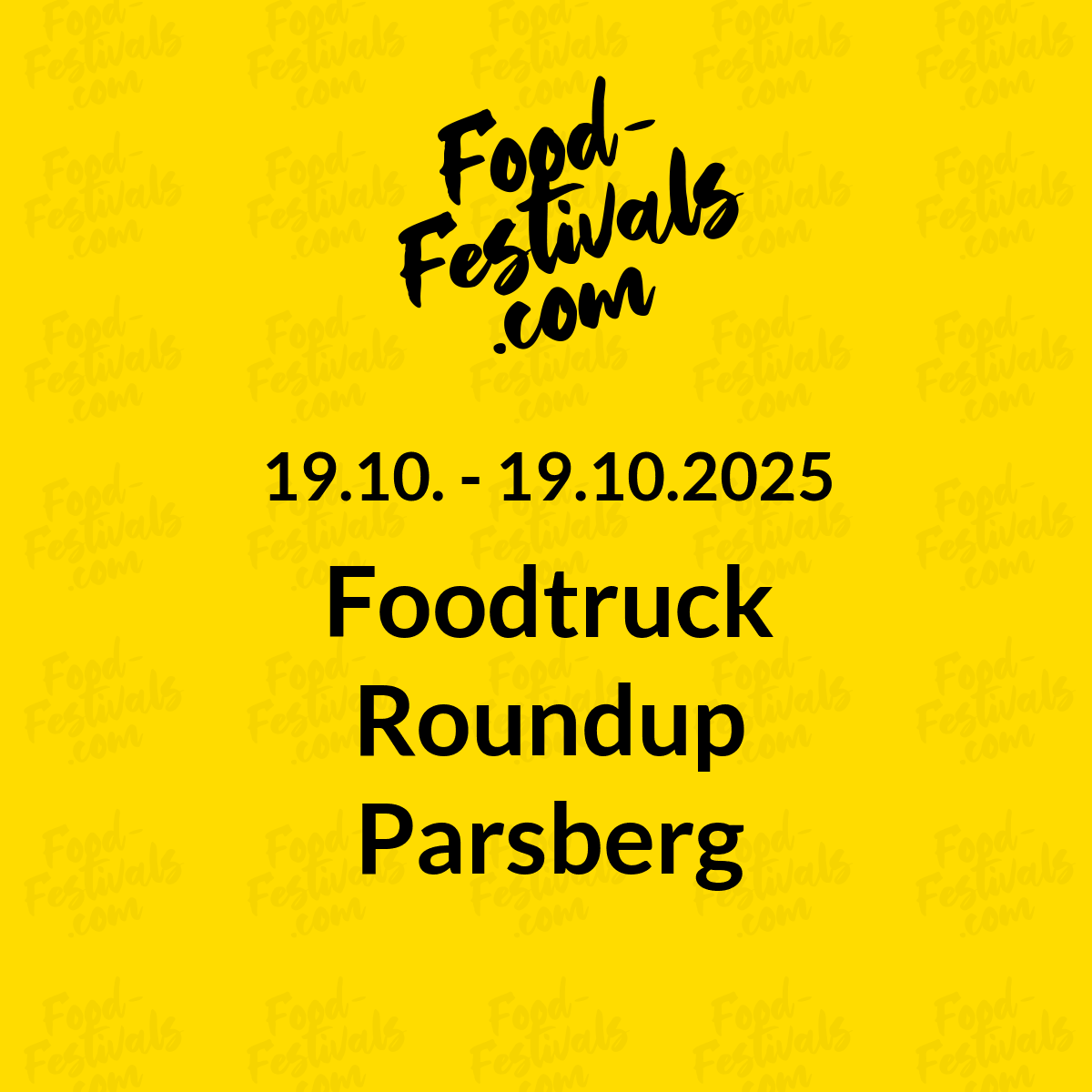 Foodtruck Roundup Parsberg