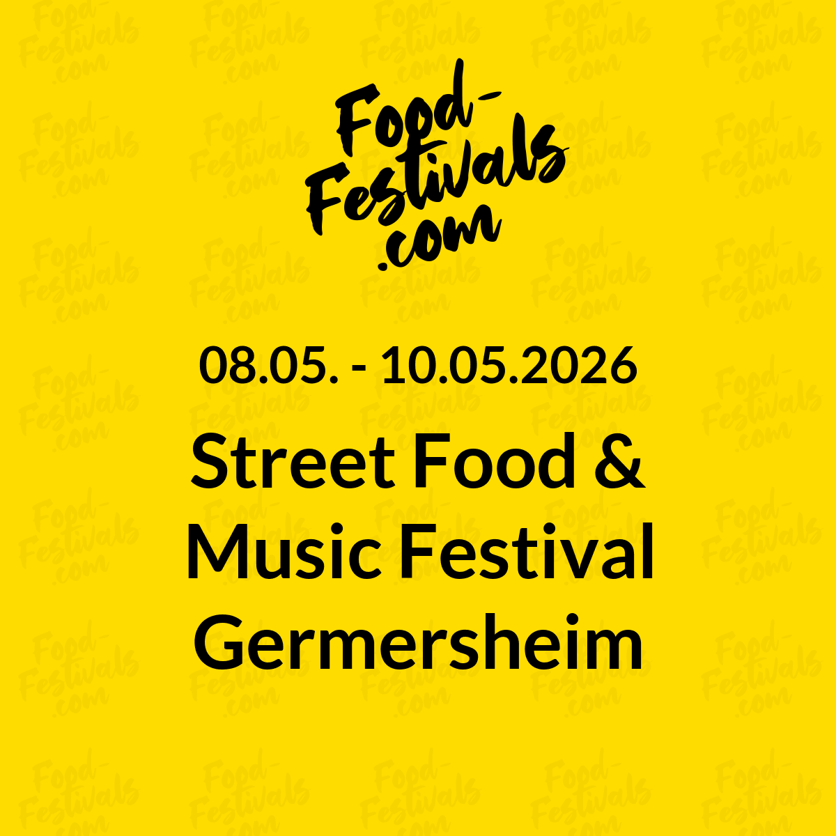 Street Food & Music Festival Germersheim