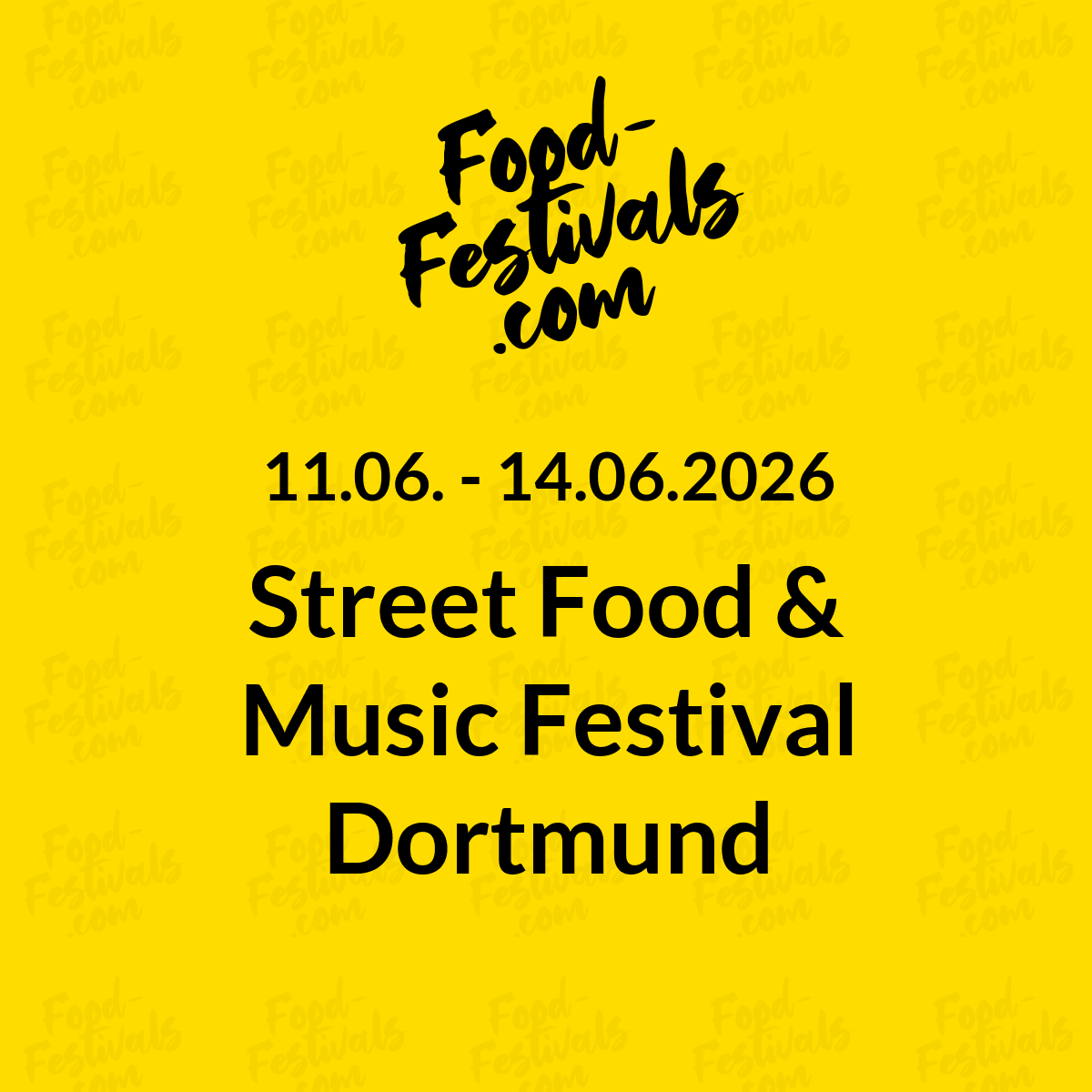 Street Food & Music Festival Dortmund