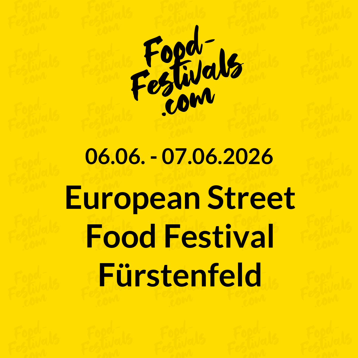 European Street Food Festival Fürstenfeld