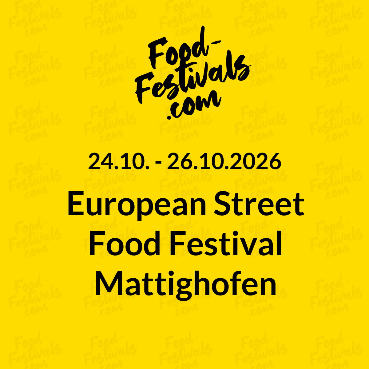 European Street Food Festival Mattighofen