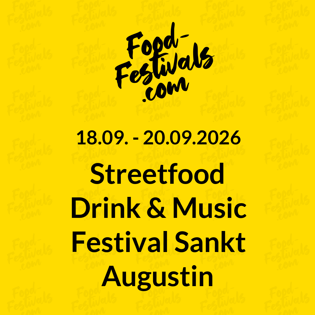 Streetfood Drink & Music Festival Sankt Augustin