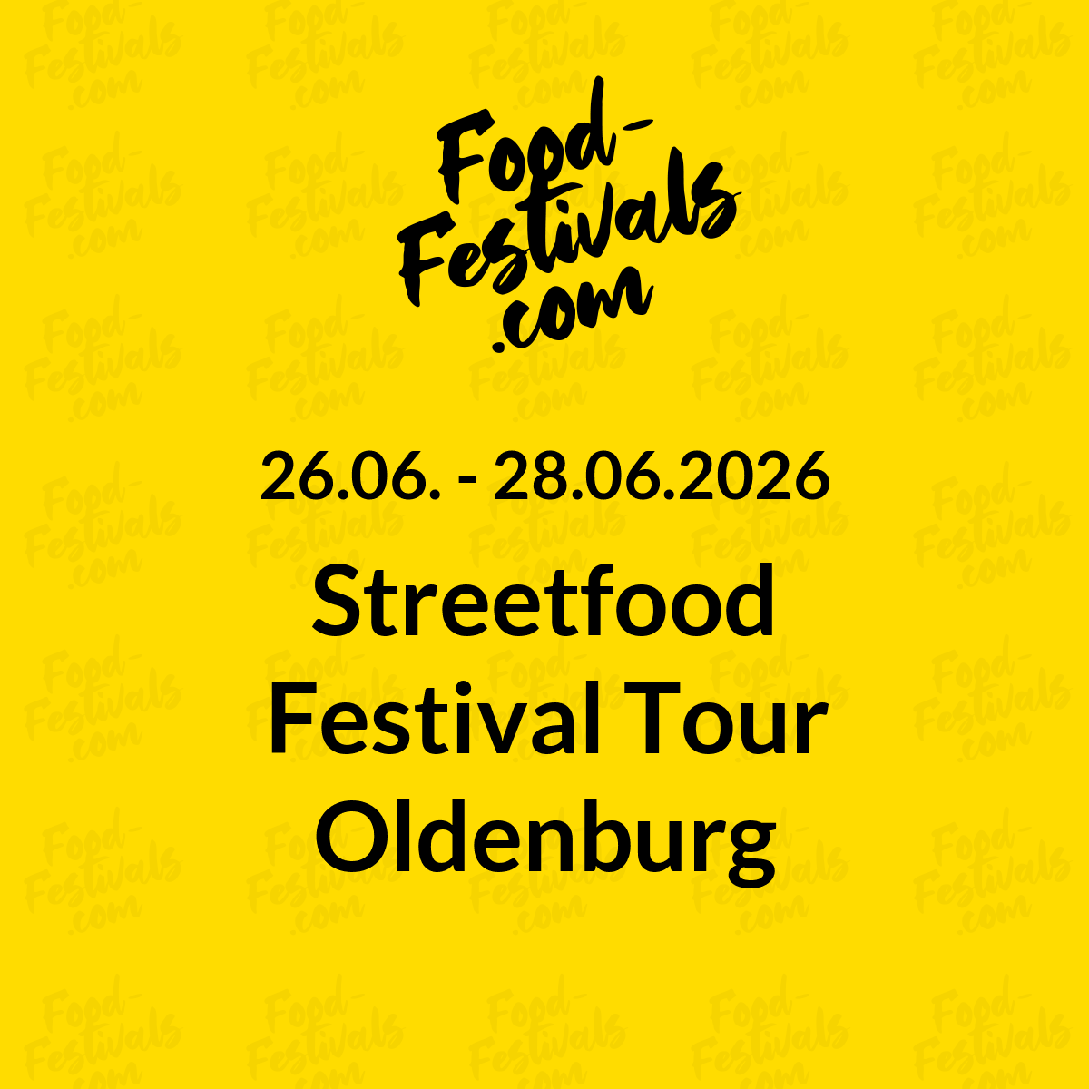 Streetfood Festival Tour Oldenburg