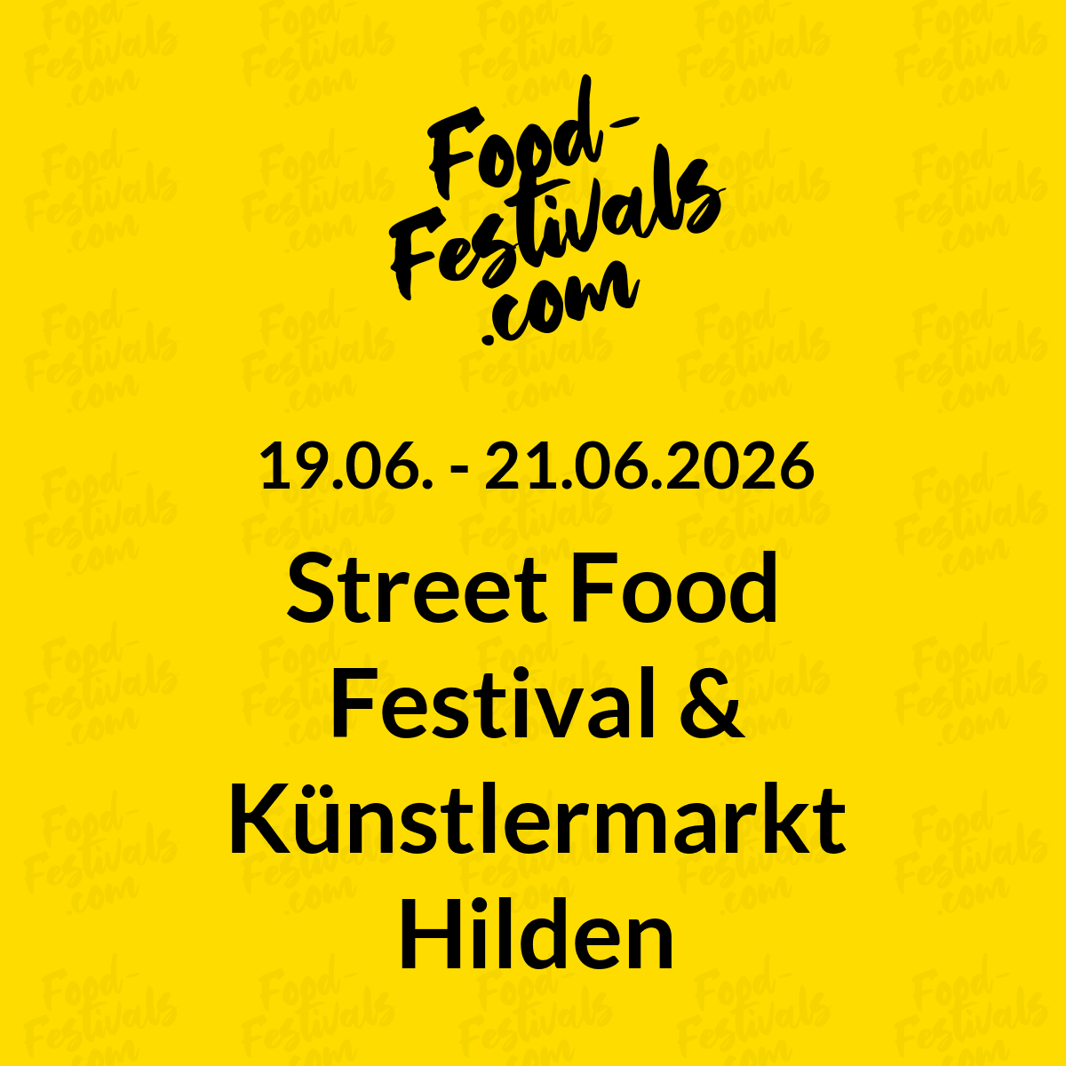Street Food Festival & Künstlermarkt Hilden