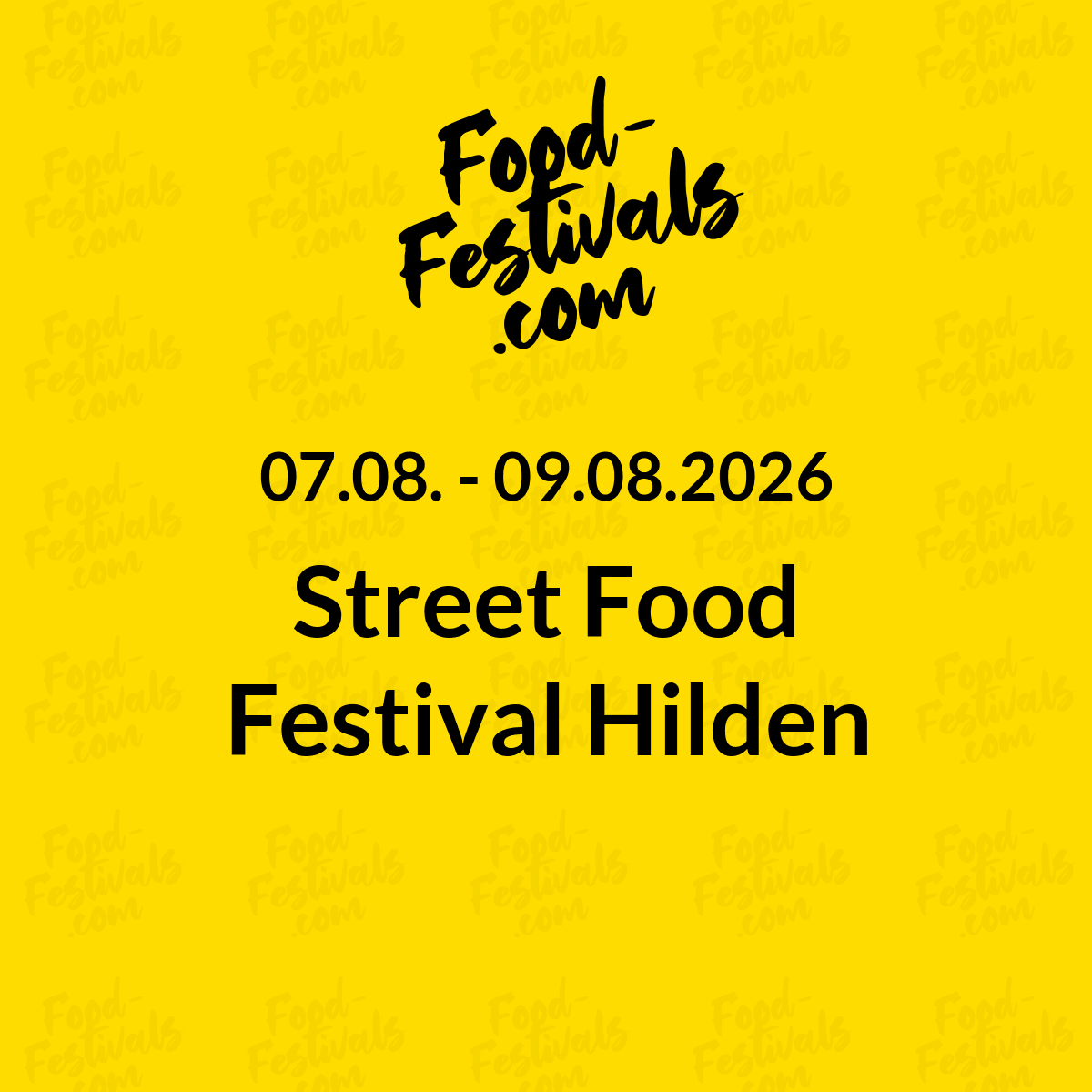Street Food Festival Hilden