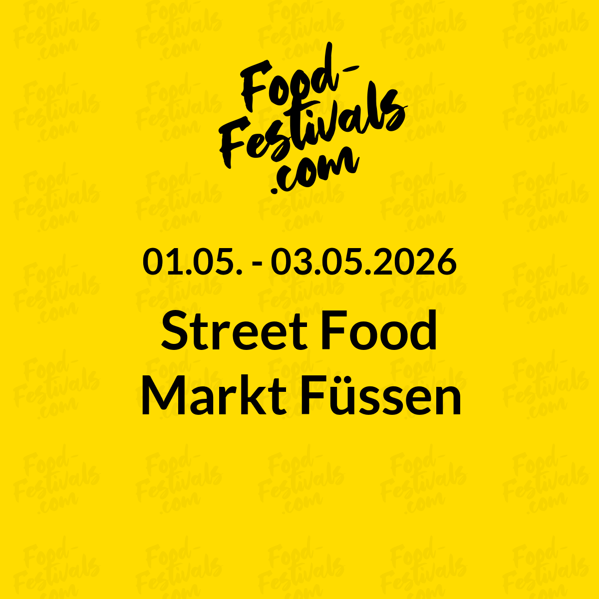 Street Food Markt Füssen
