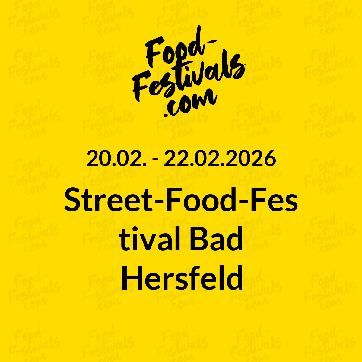 Street-Food-Festival Bad Hersfeld