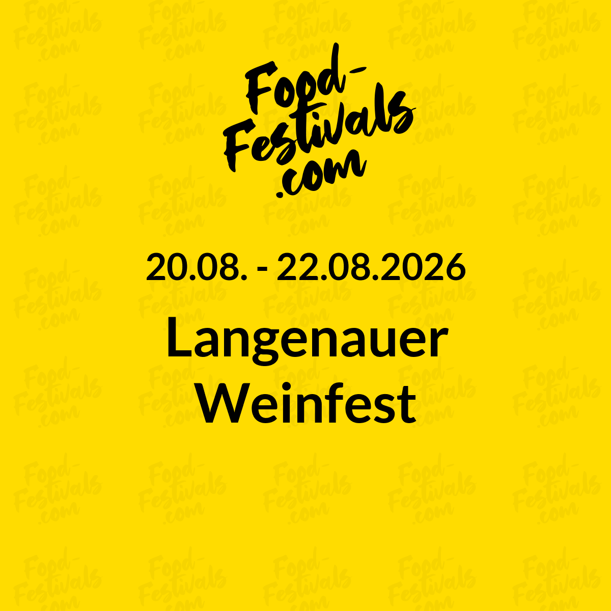 Langenauer Weinfest