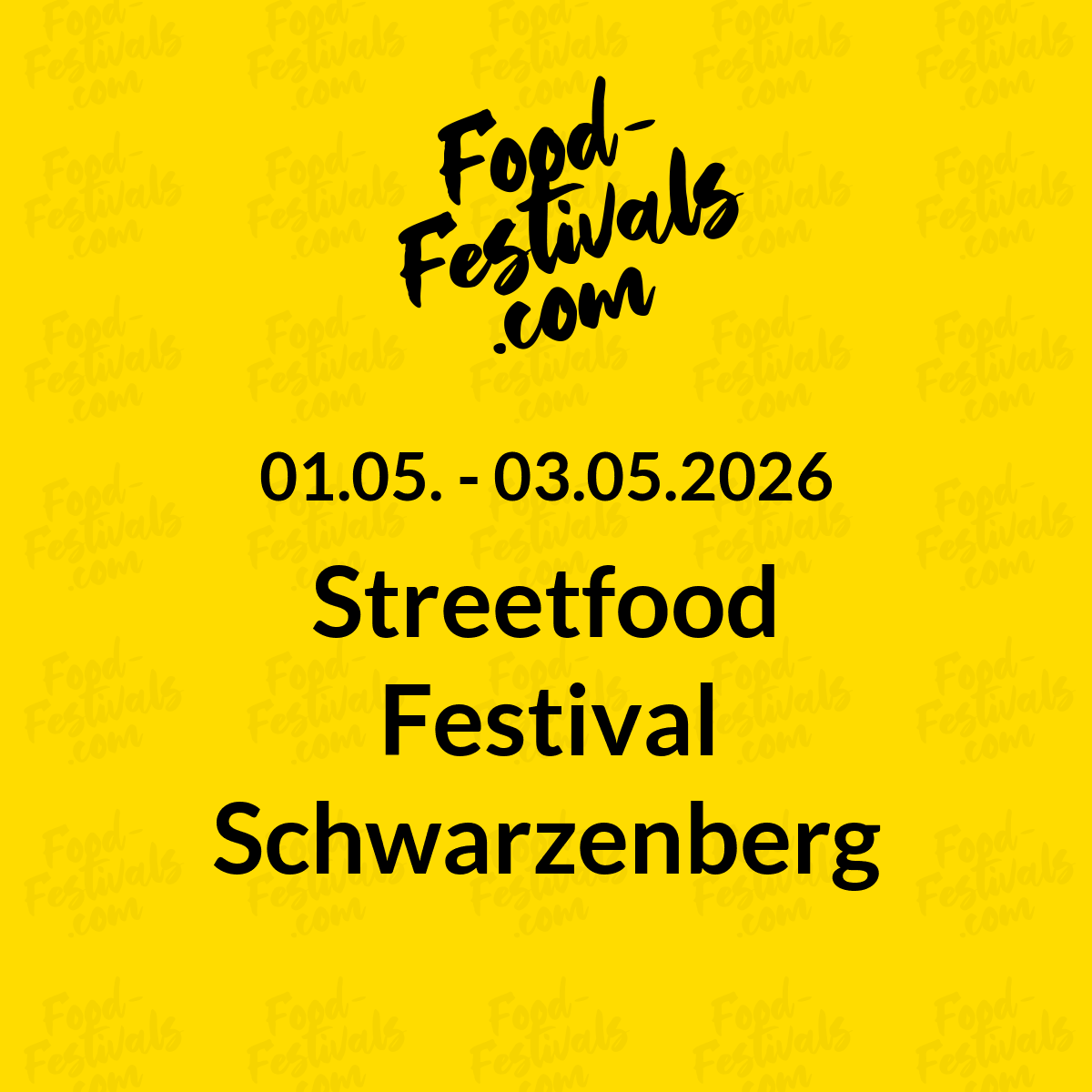 Streetfood Festival Schwarzenberg
