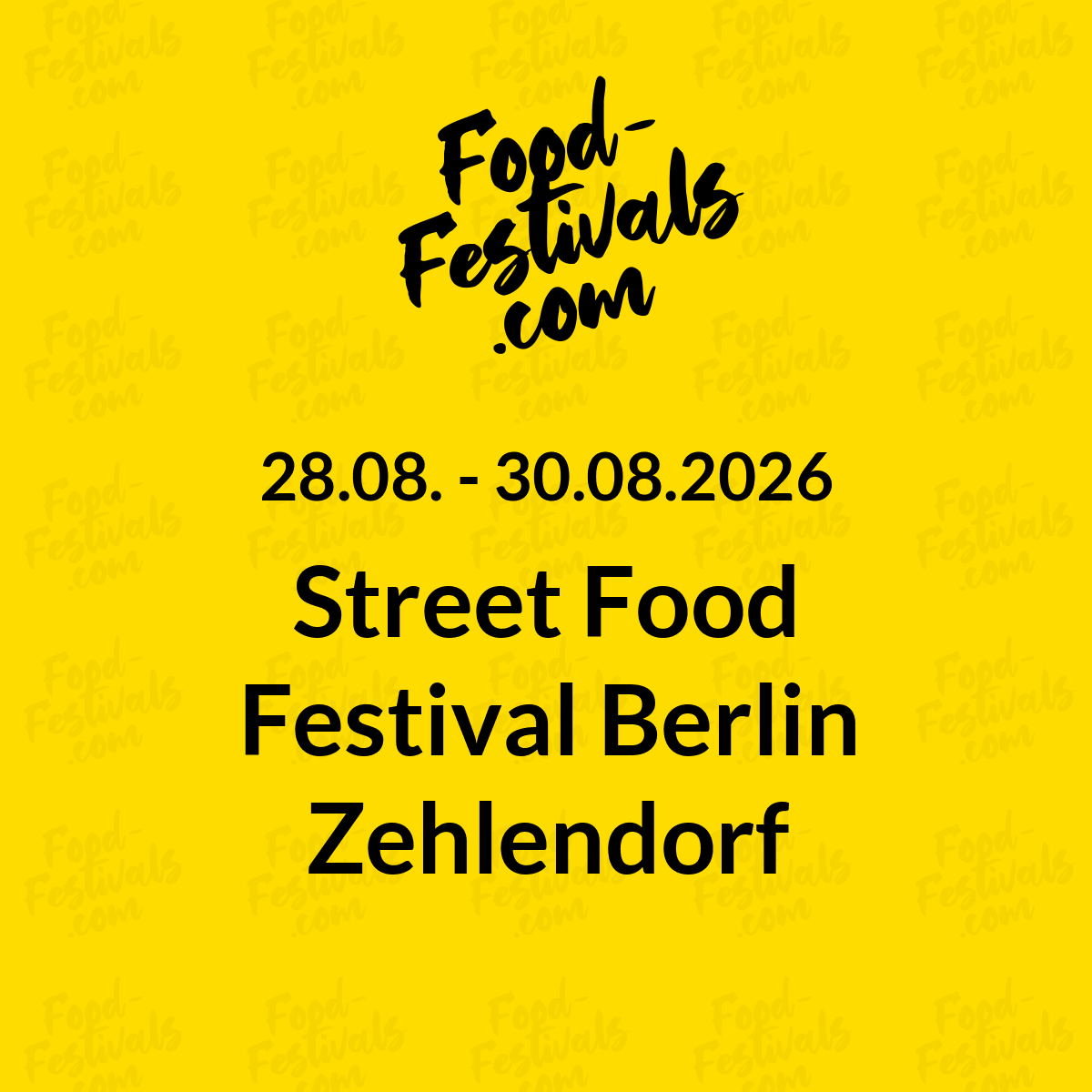 Street Food Festival Berlin Zehlendorf
