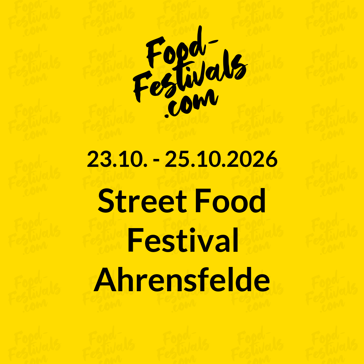 Street Food Festival Ahrensfelde
