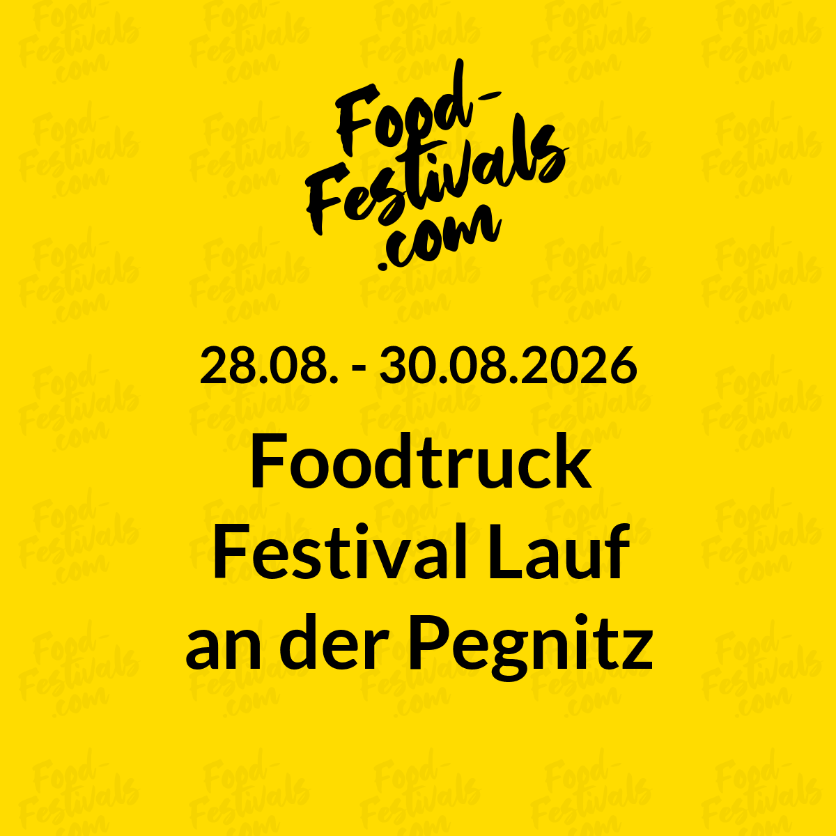 Foodtruck Festival Lauf an der Pegnitz