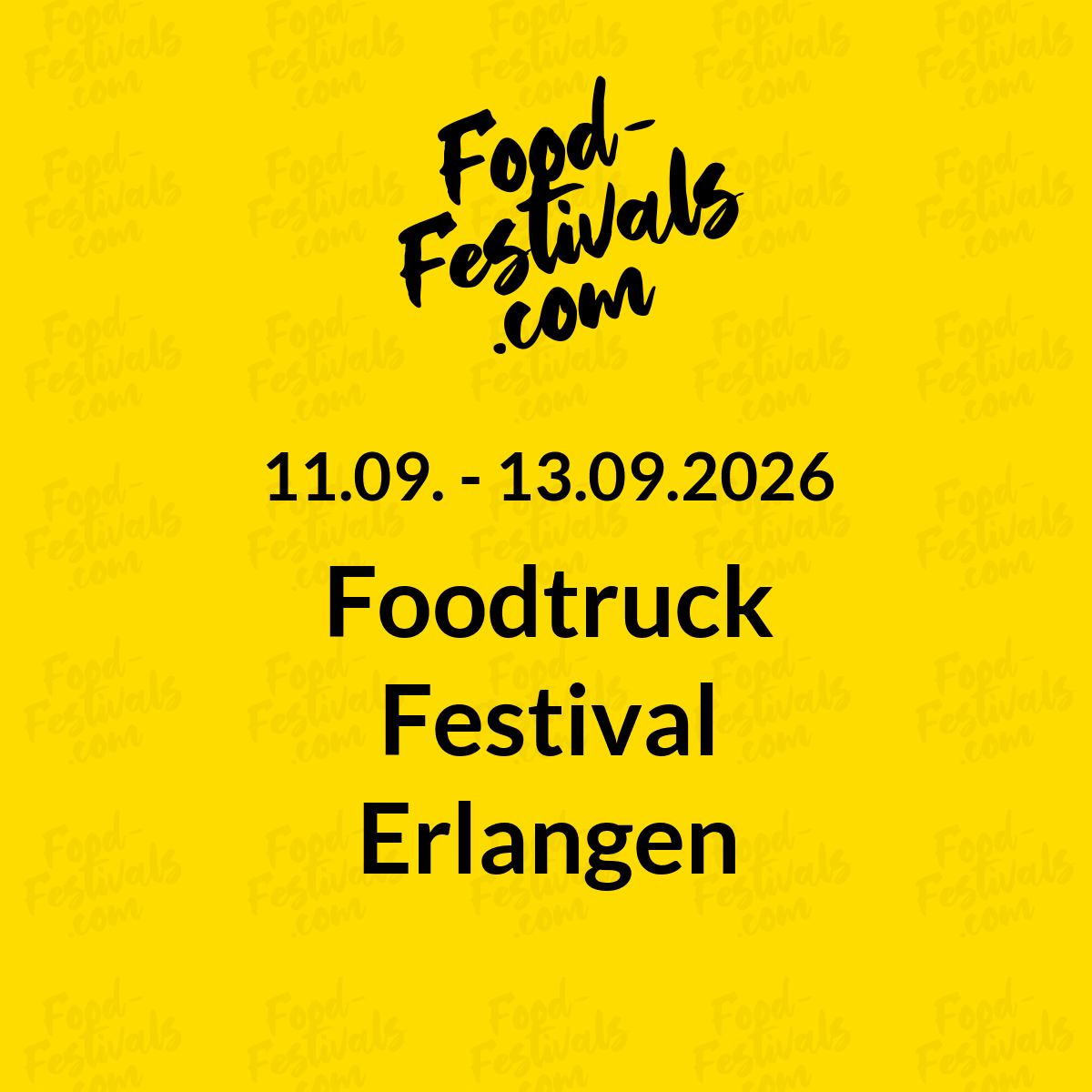Foodtruck Festival Erlangen