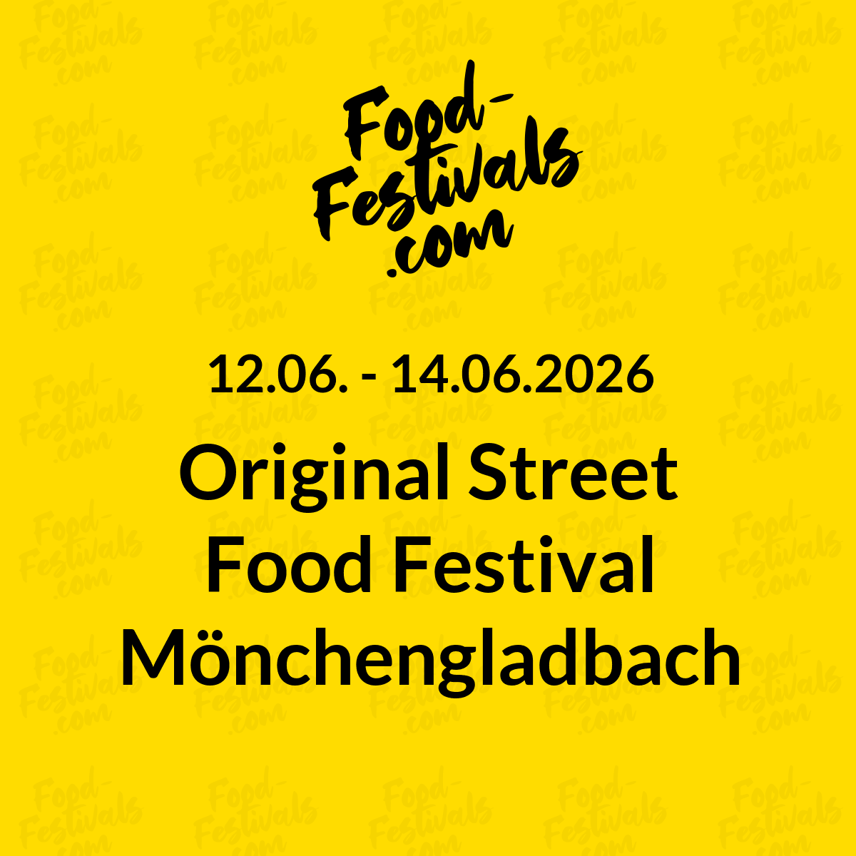Original Street Food Festival Mönchengladbach