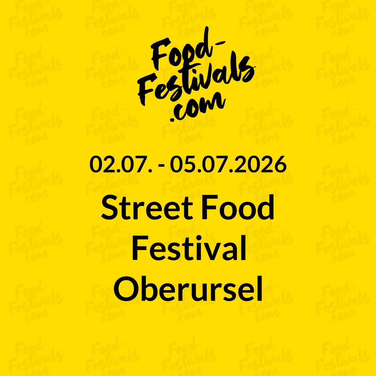 Street Food Festival Oberursel