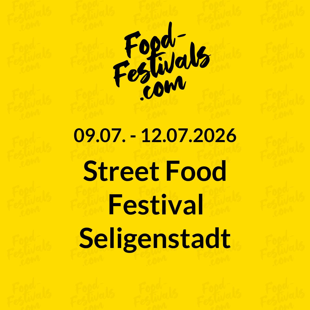 Street Food Festival Seligenstadt