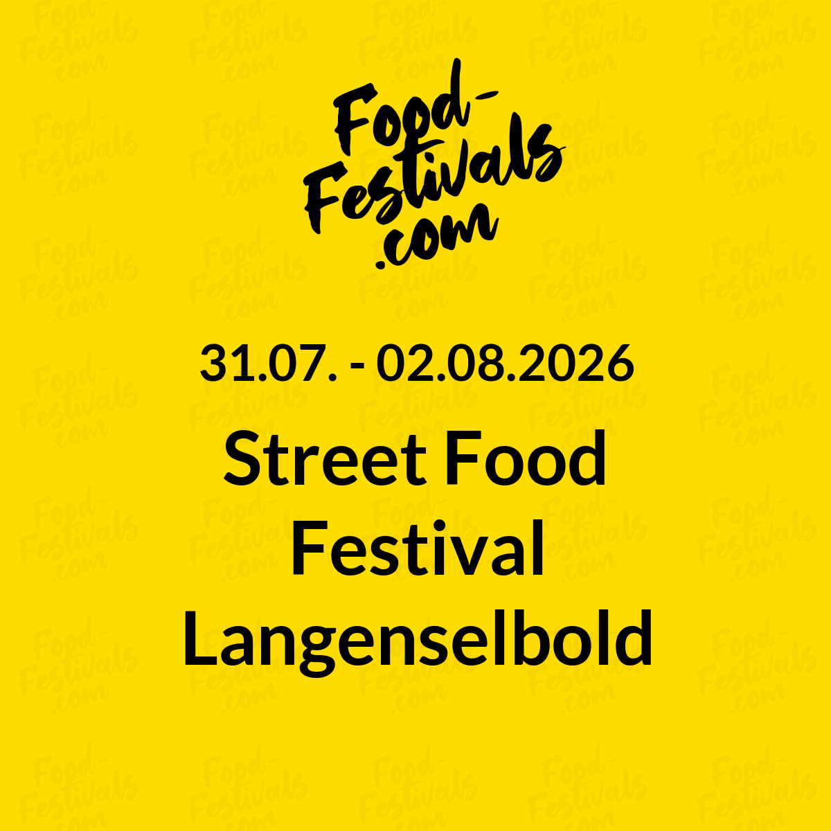 Street Food Festival Langenselbold