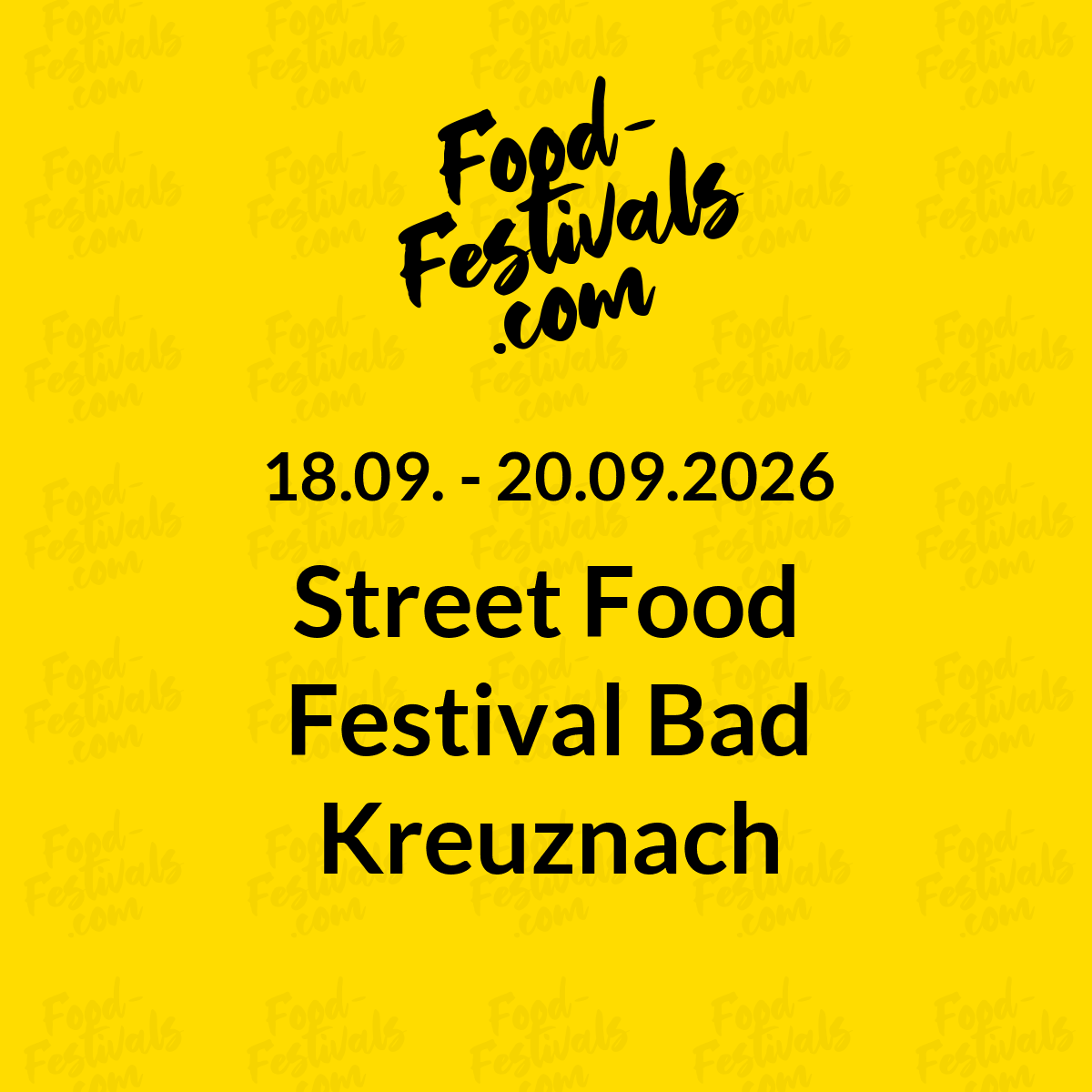 Street Food Festival Bad Kreuznach