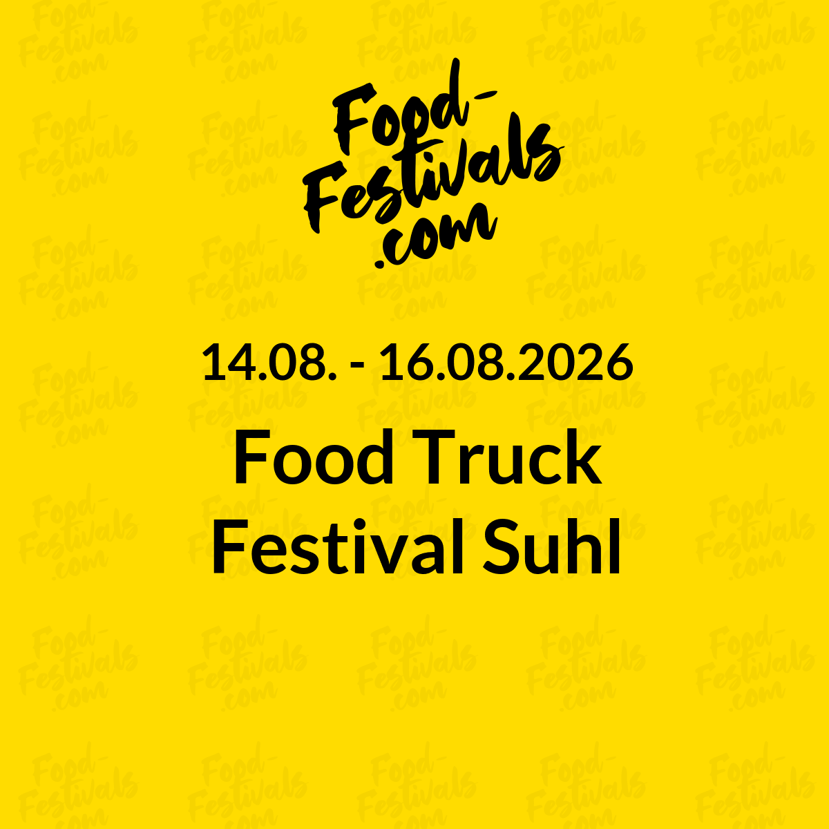 Food Truck Festival Suhl