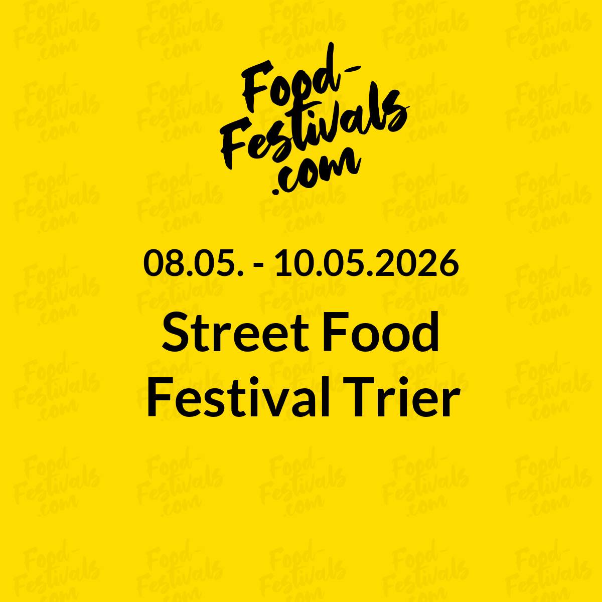 Street Food Festival Trier