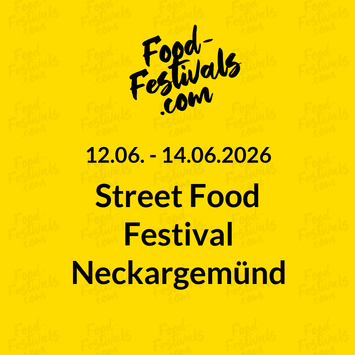 Street Food Festival Neckargemünd