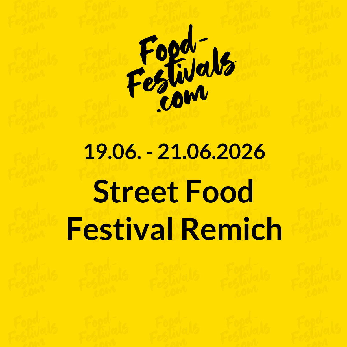 Street Food Festival Remich