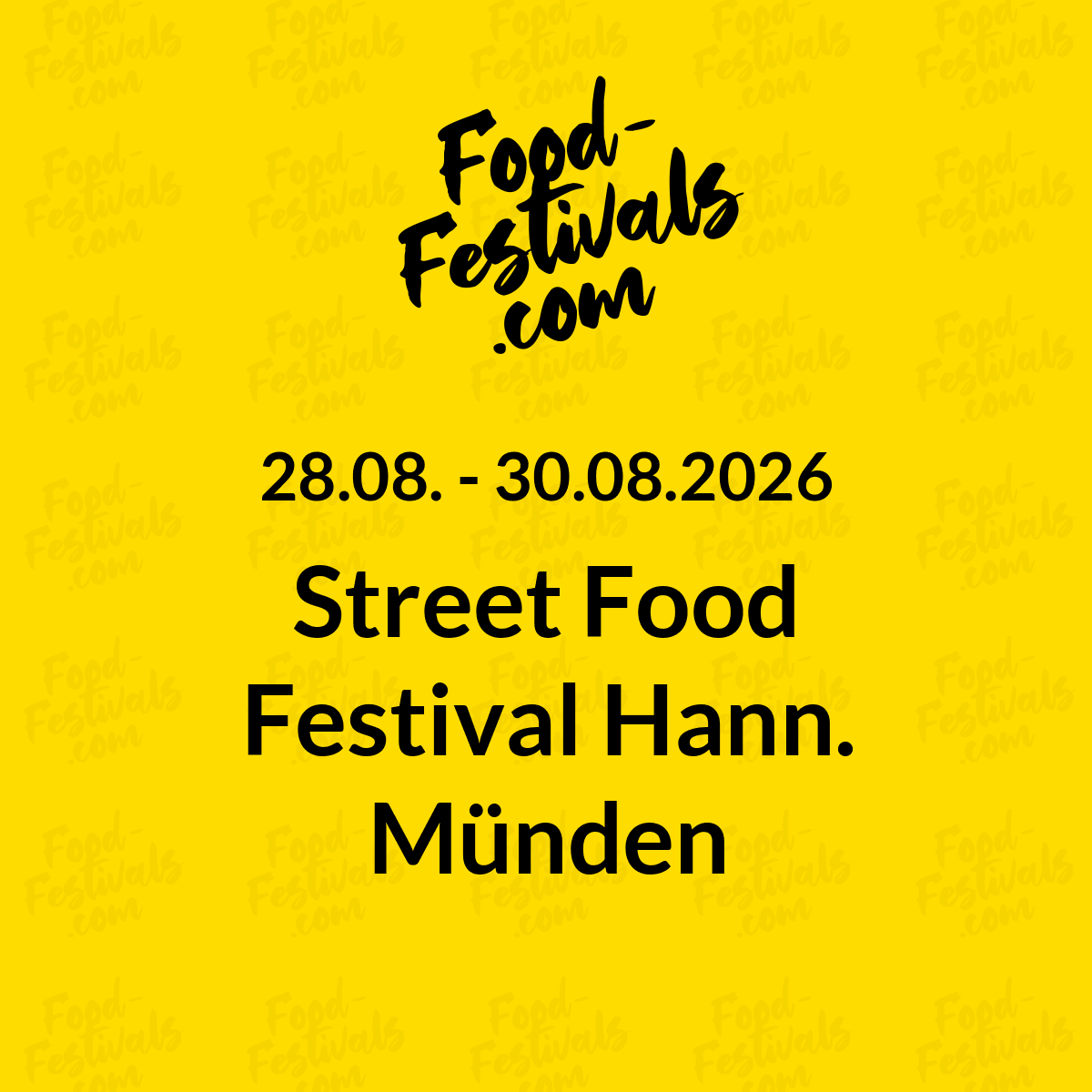 Street Food Festival Hann. Münden