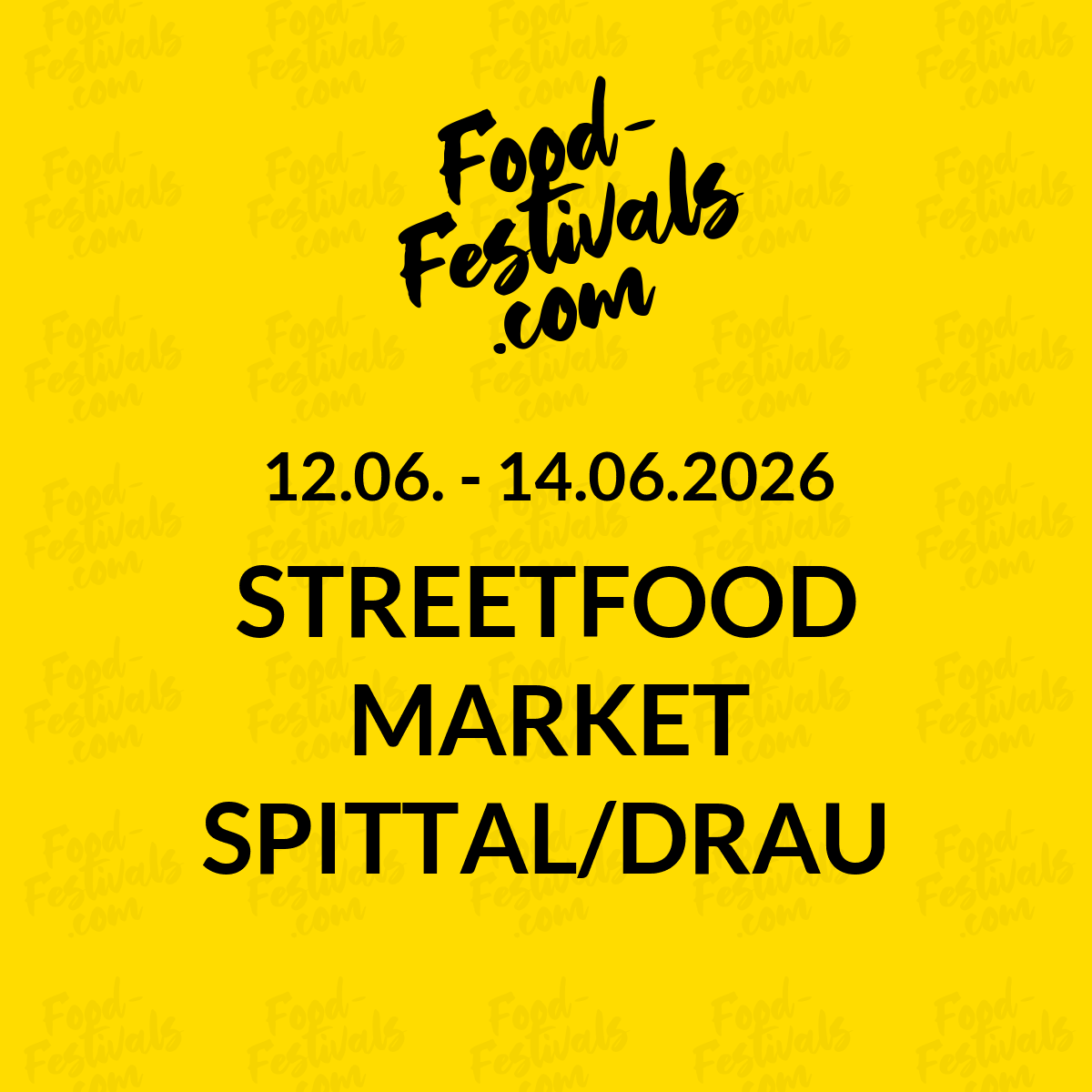 STREETFOOD MARKET SPITTAL/DRAU