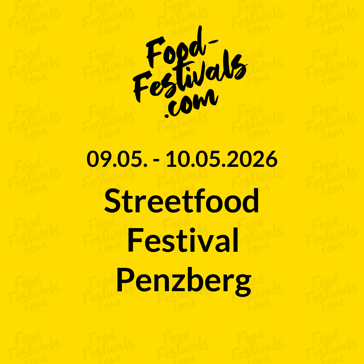 Streetfood Festival Penzberg