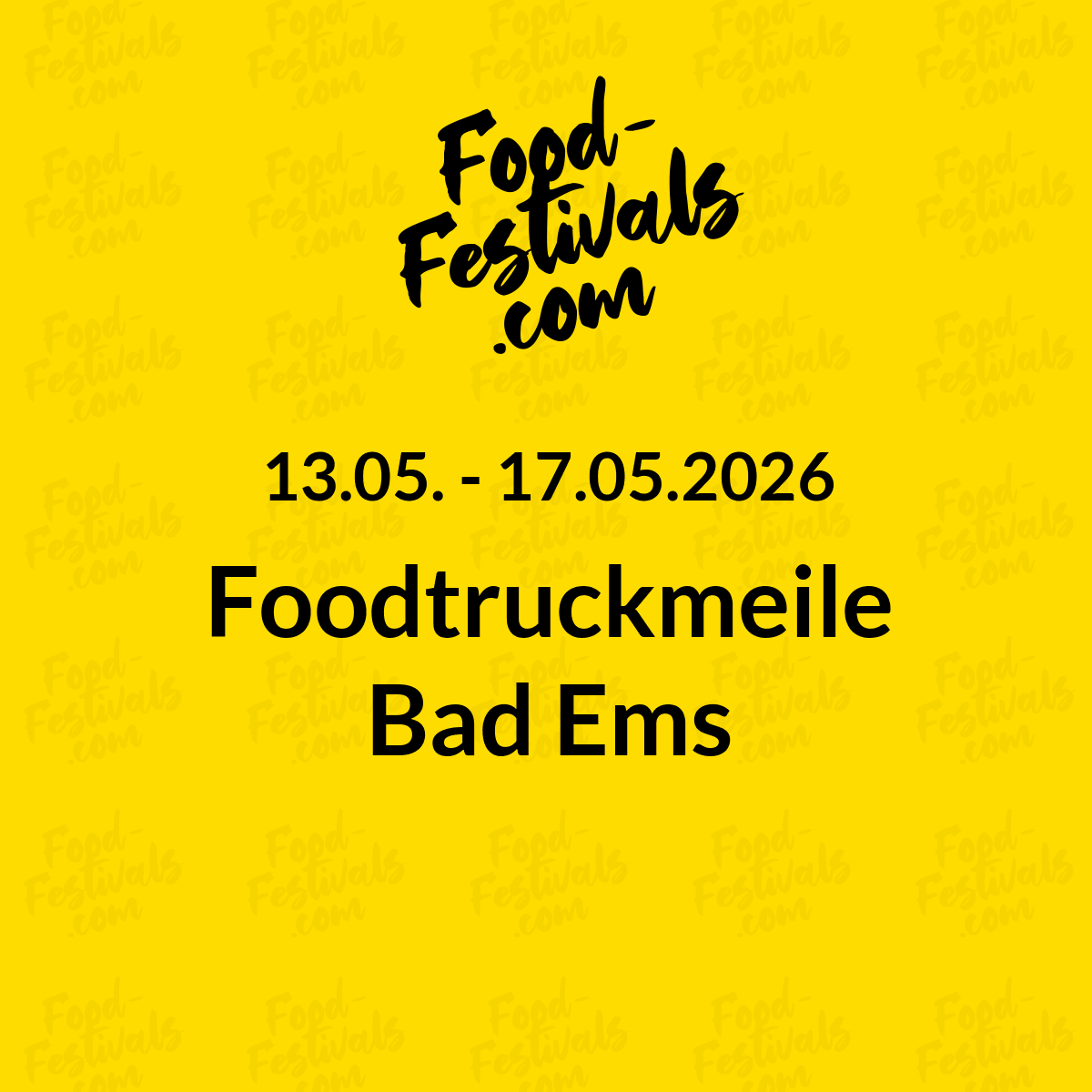 Foodtruckmeile Bad Ems