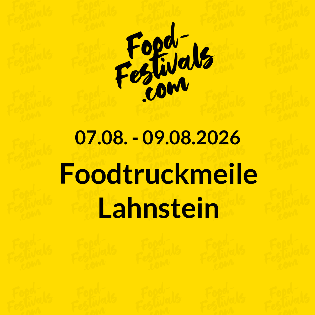 Foodtruckmeile Lahnstein