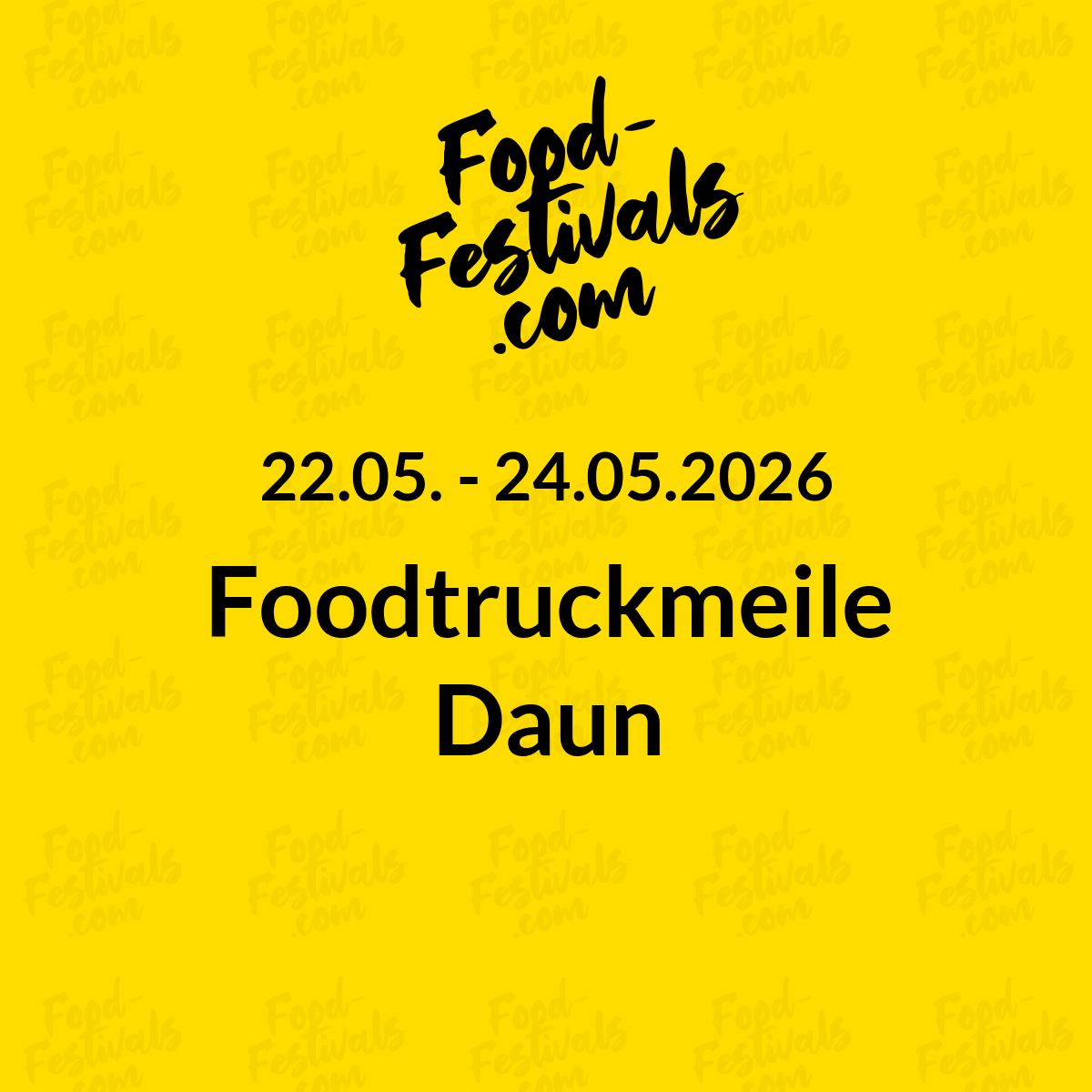 Foodtruckmeile Daun