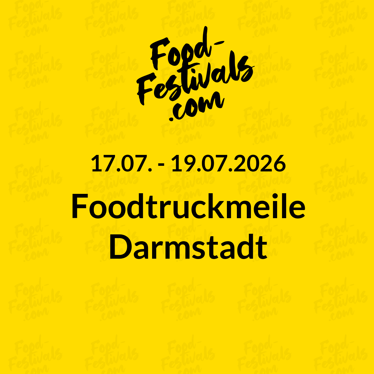 Foodtruckmeile Darmstadt