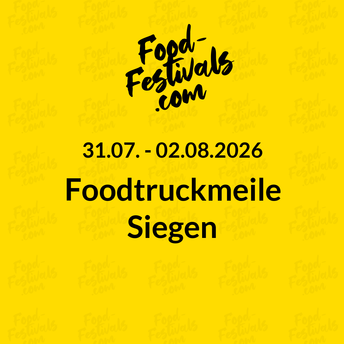 Foodtruckmeile Siegen