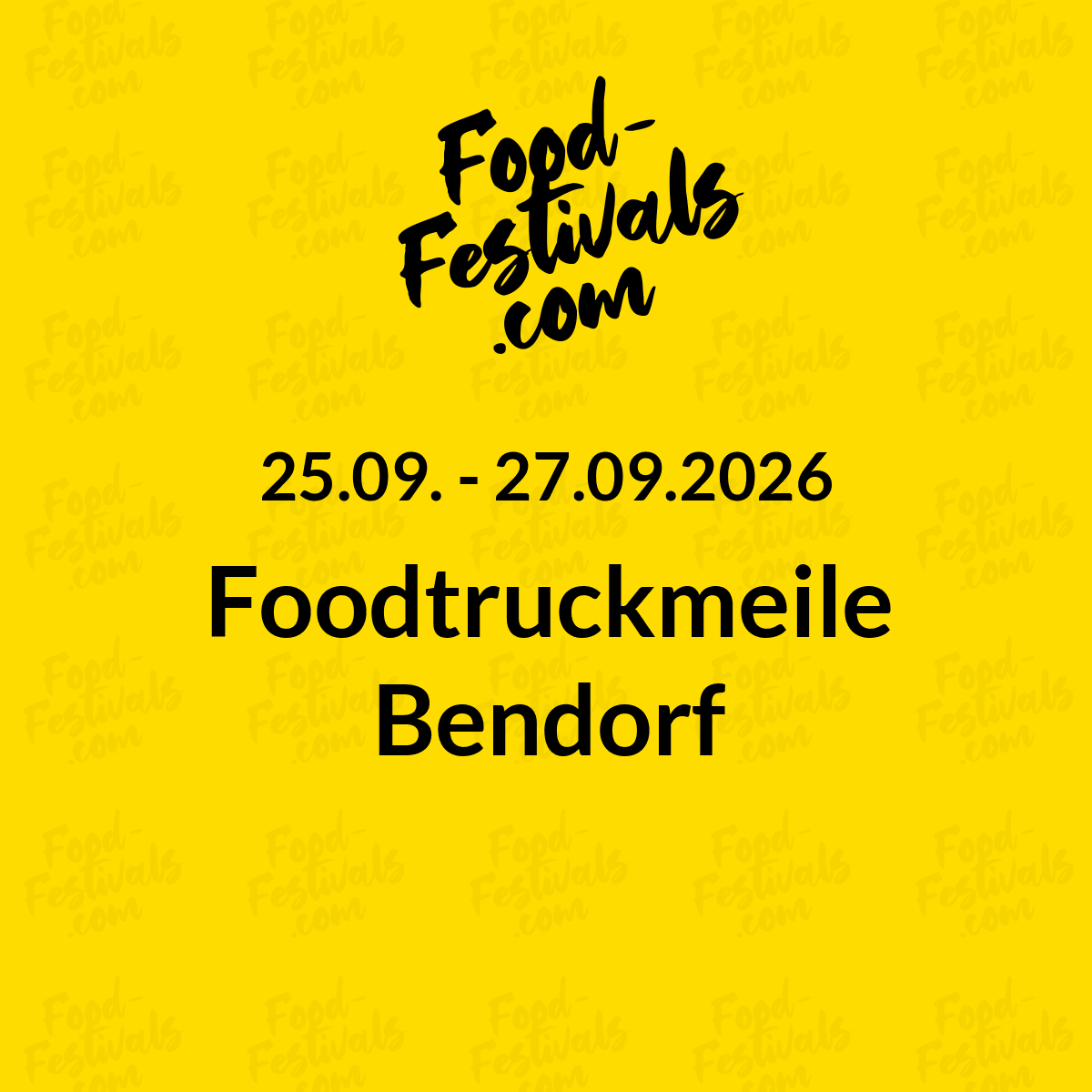 Foodtruckmeile Bendorf