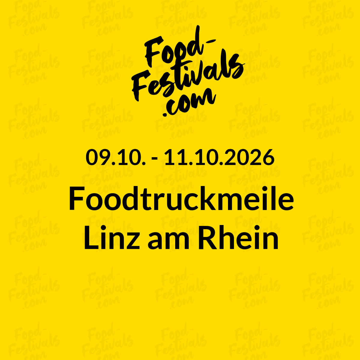 Foodtruckmeile Linz am Rhein