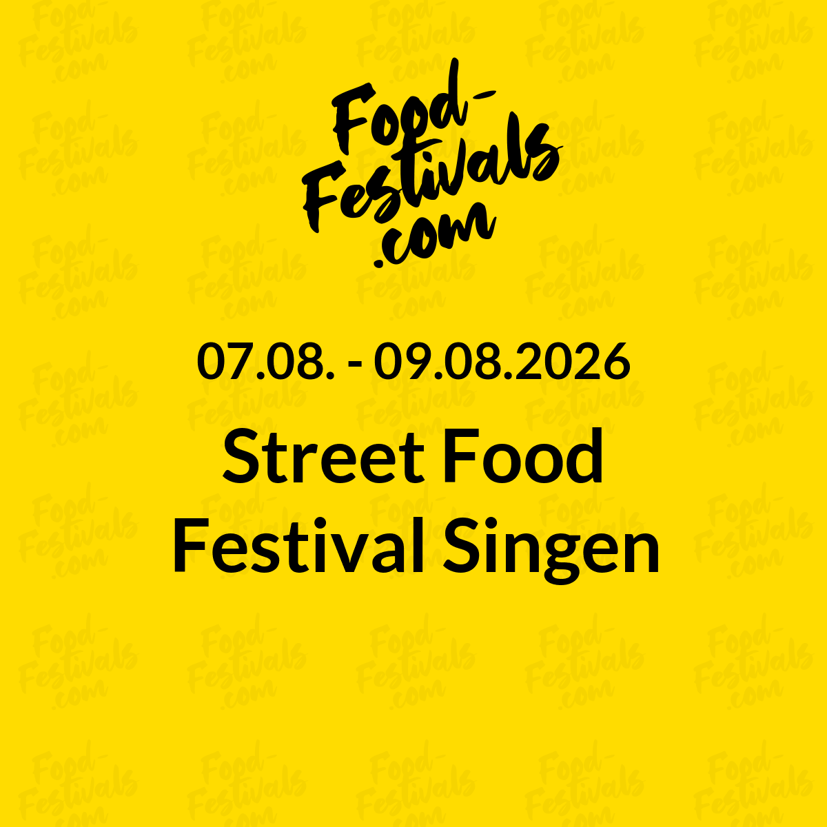 Street Food Festival Singen