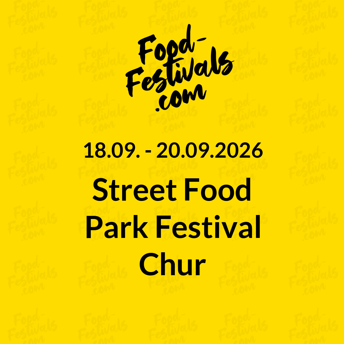 Street Food Park Festival Chur