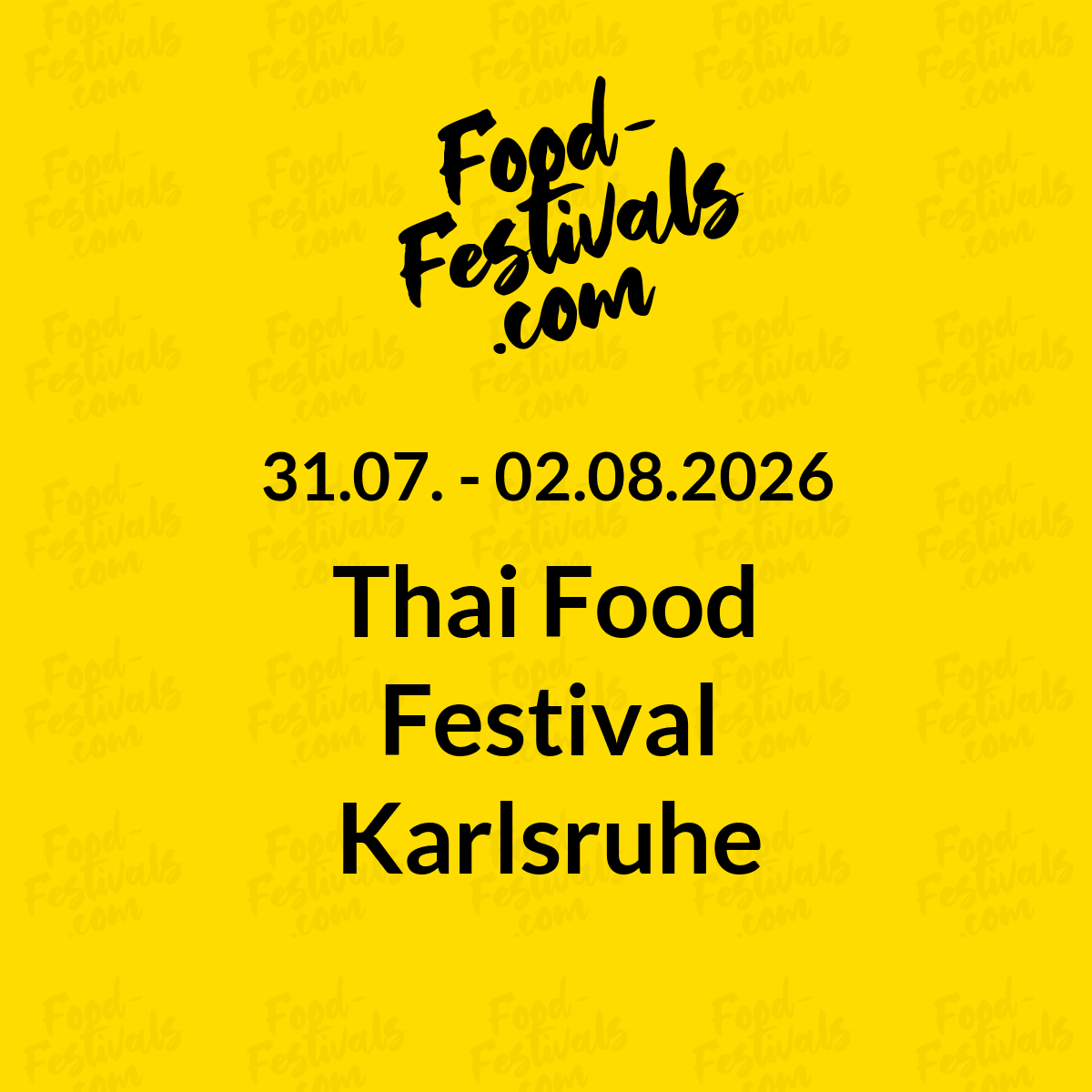 Thai Food Festival Karlsruhe