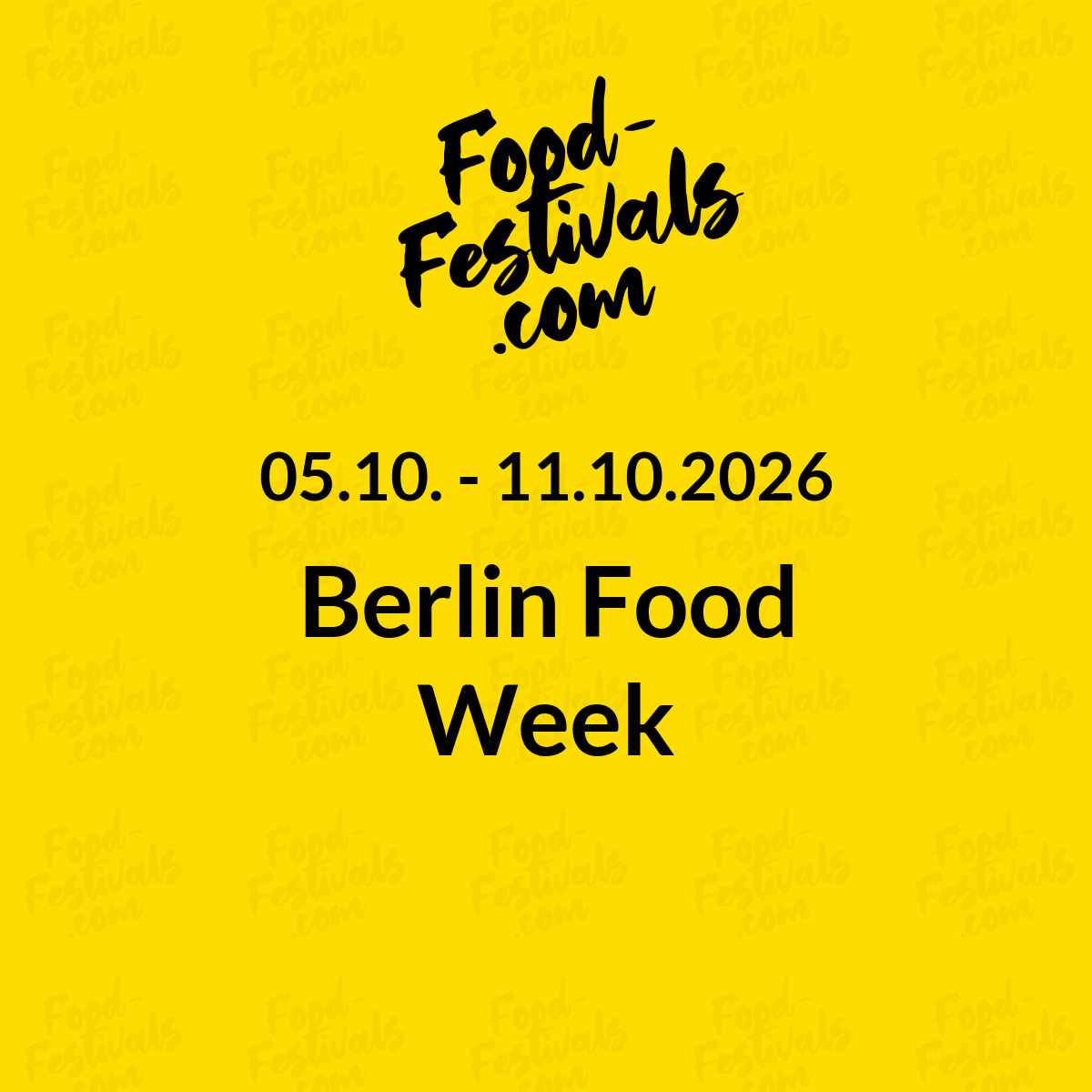 Berlin Food Week