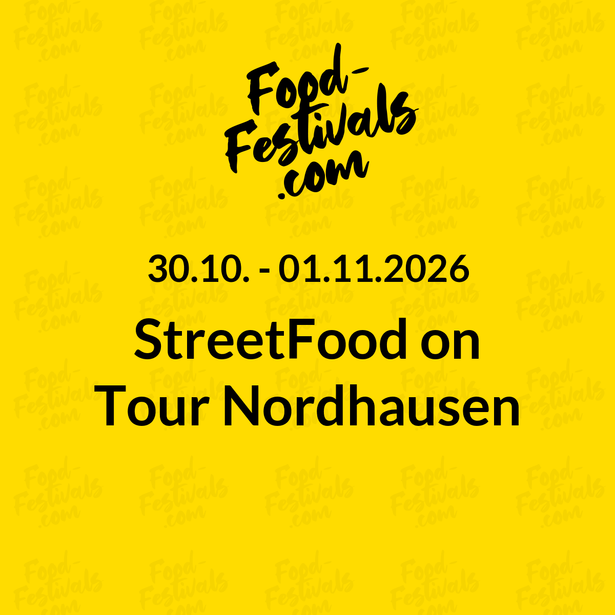 StreetFood on Tour Nordhausen