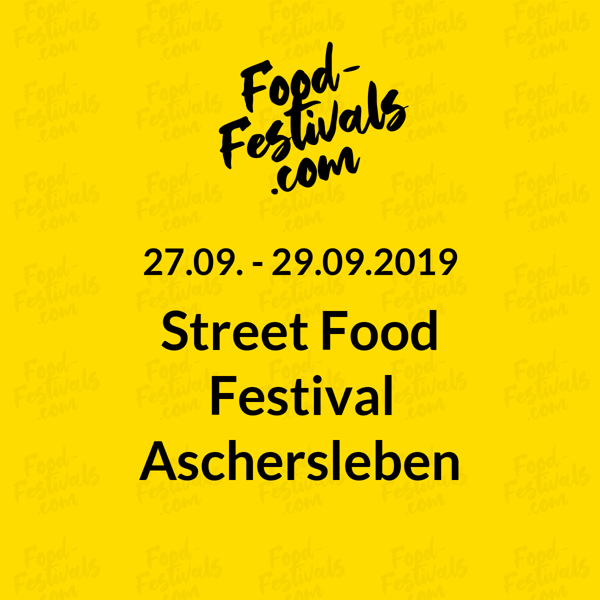 Street Food Festival Aschersleben
