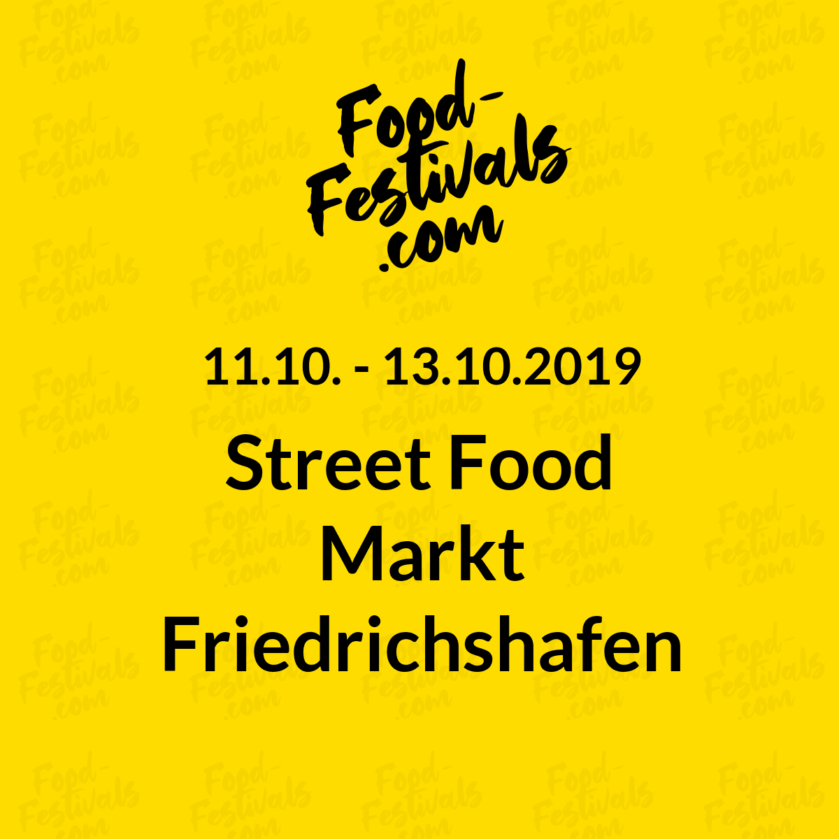 Street Food Markt Friedrichshafen